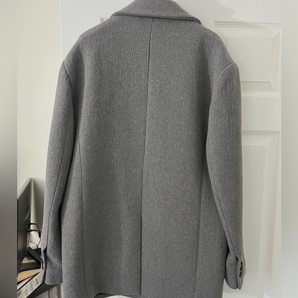 Oversized Boucle Wool Jacket - Picture 8 of 10